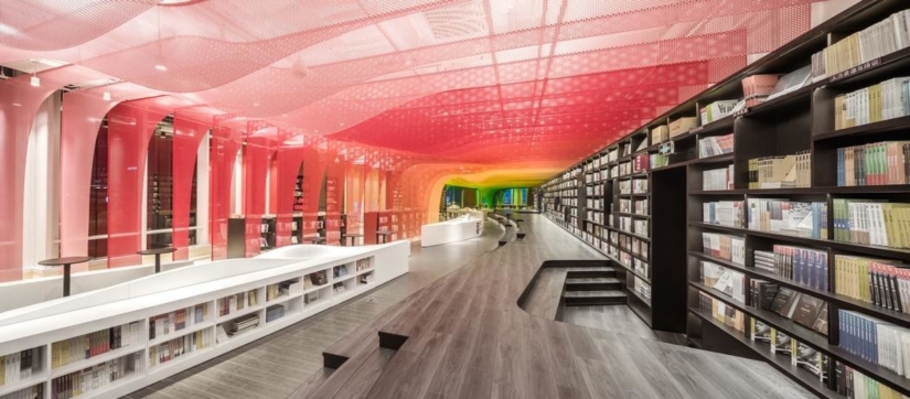 Una librería del futuro con un diseño fantástico ha abierto en China