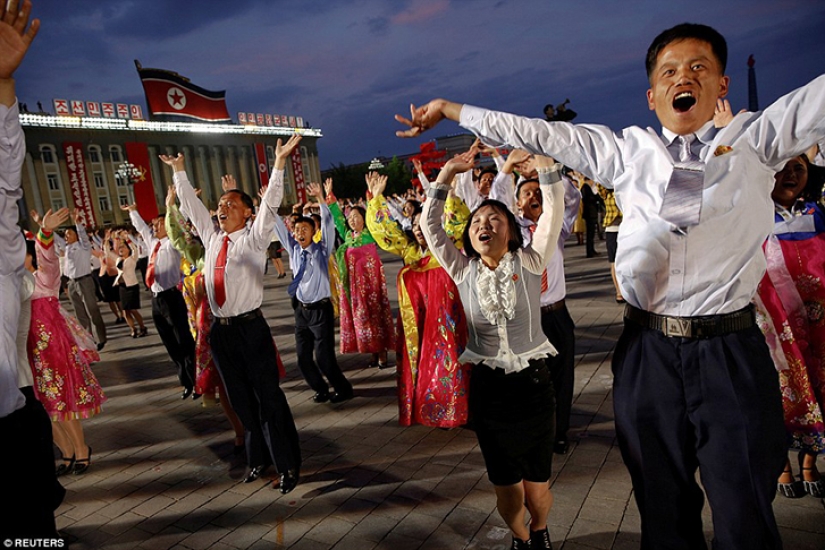 Unbridled fun: how North Korea celebrated the congress of the ruling party