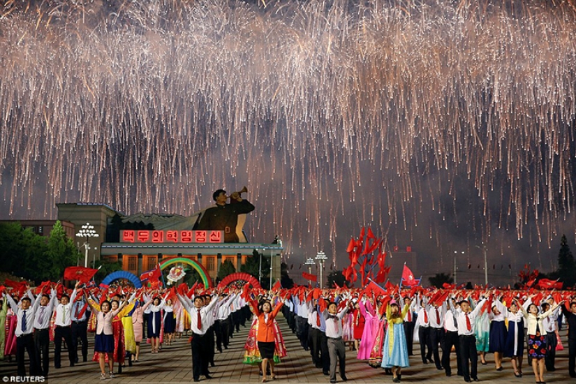Unbridled fun: how North Korea celebrated the congress of the ruling party