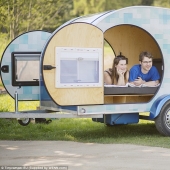 Under the roof of your house: with such a trailer, you will not want to return home