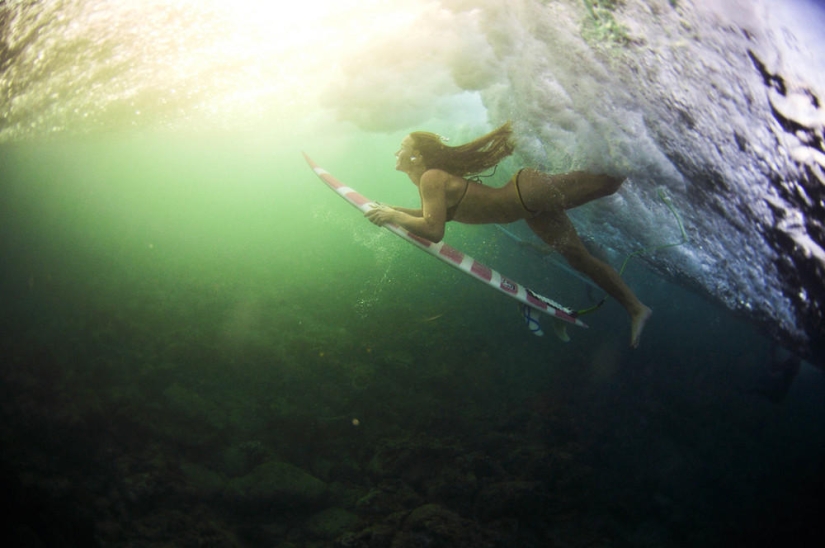 Underwater with Mika Kamara