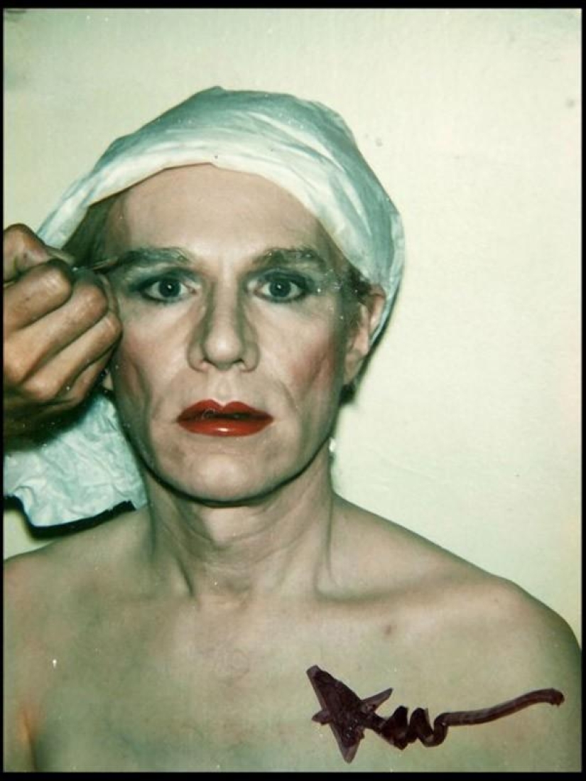 Unique, never seen before photos of stars from Andy Warhol
