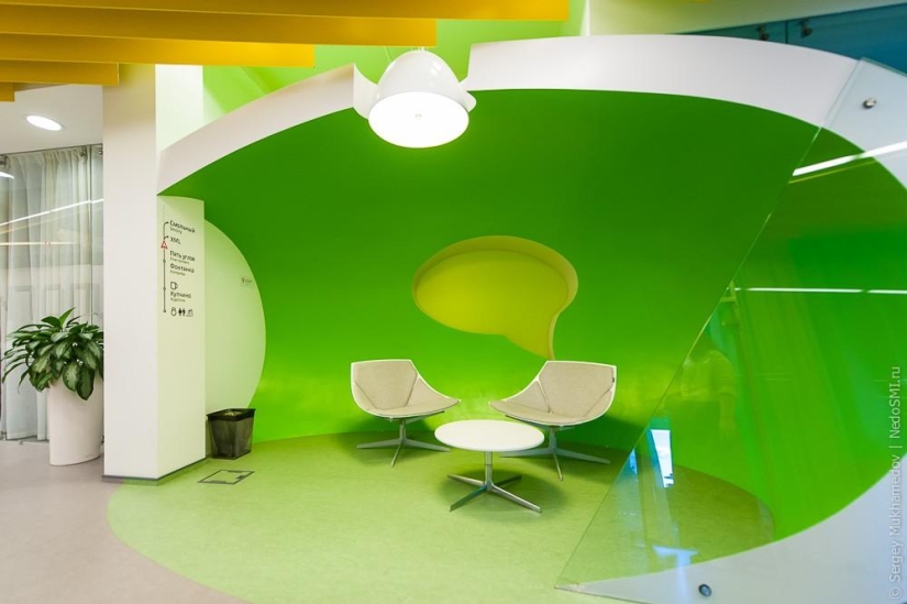 Unusual office: I want to work like this!