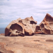 Unusual rocks in Australia