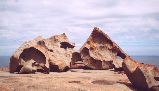 Unusual rocks in Australia