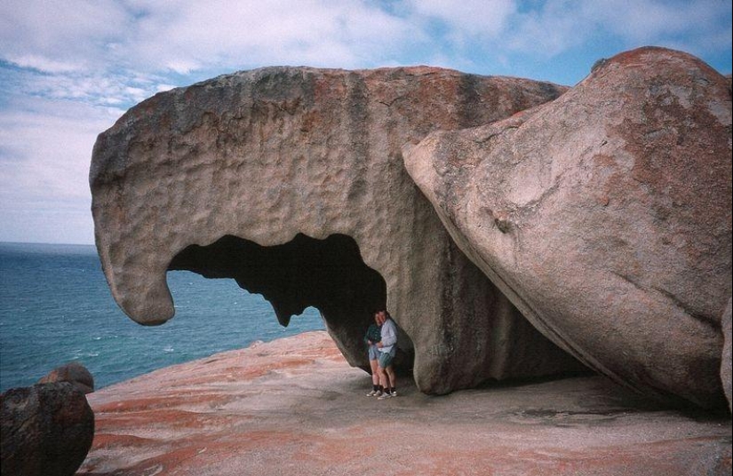 Unusual rocks in Australia
