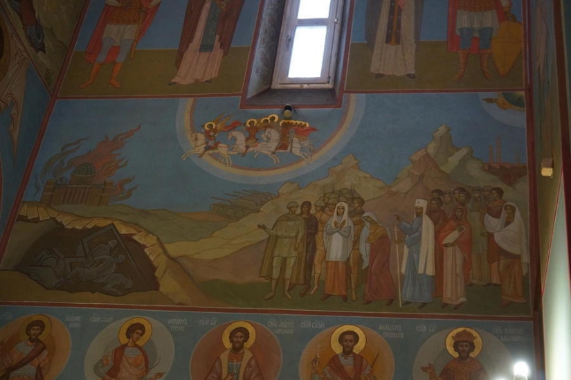 Ural Carriage Works - frescoes and paintings