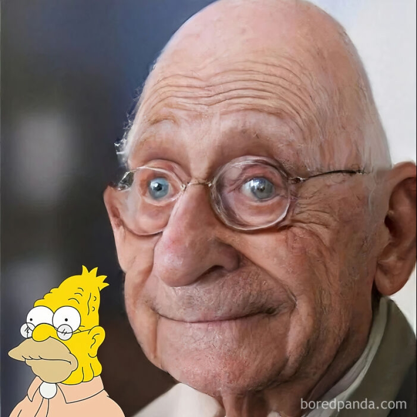 Usé AI y Photoshop para recrear los personajes de Los Simpson como si existieran en la vida real (15 fotos)