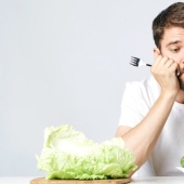 Veganism for the sad? Scientists have found that giving up meat is associated with depression