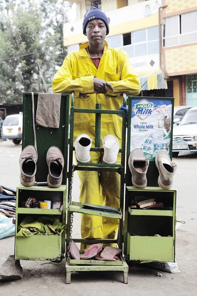 Vendedores ambulantes de Nairobi