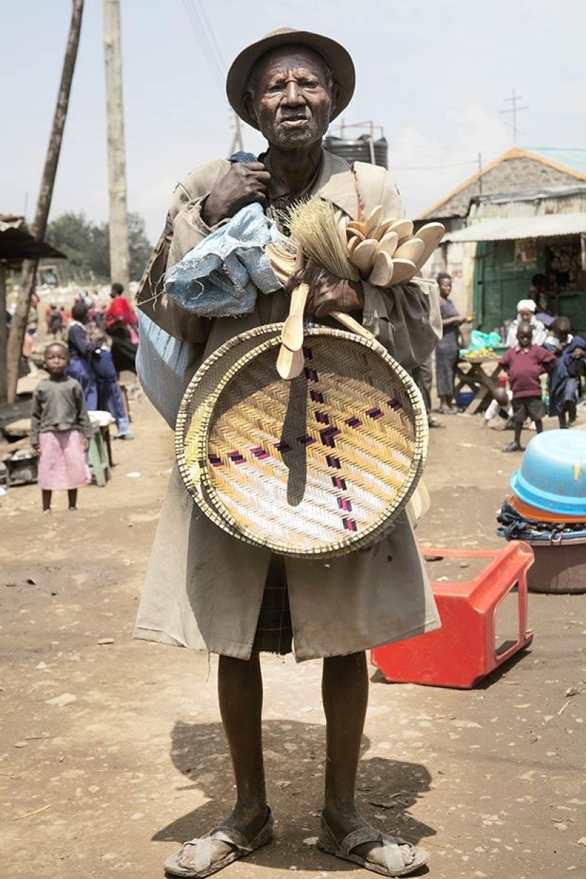 Vendedores ambulantes de Nairobi