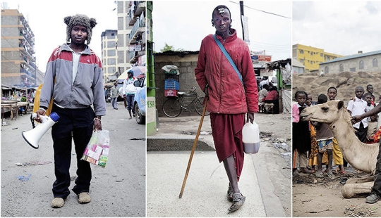 Vendedores ambulantes de Nairobi