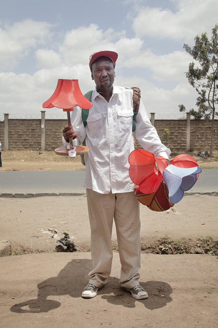 Vendedores ambulantes de Nairobi