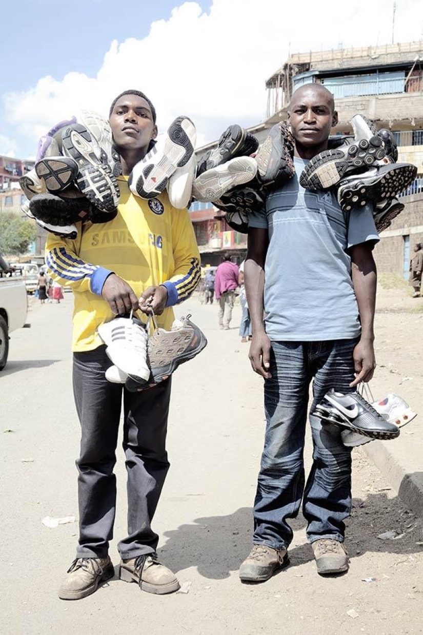 Vendedores ambulantes de Nairobi