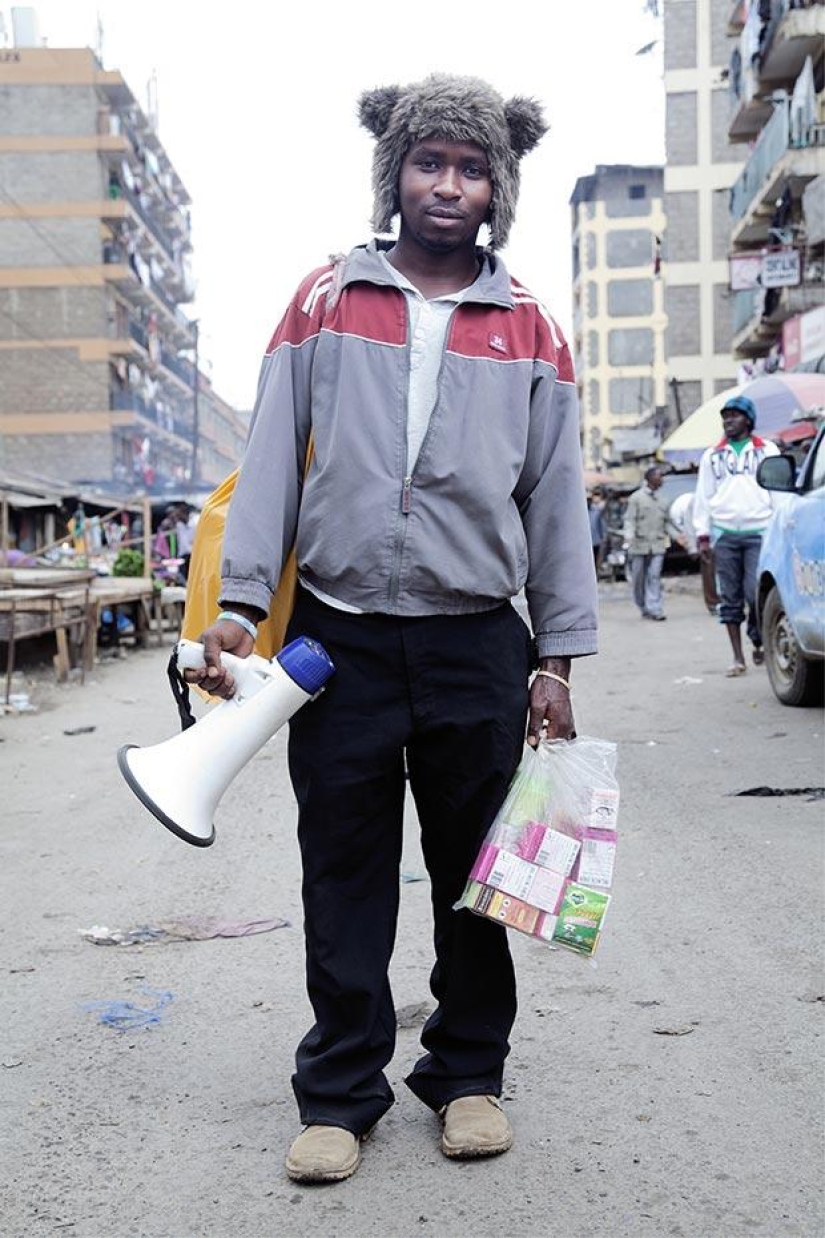 Vendedores ambulantes de Nairobi