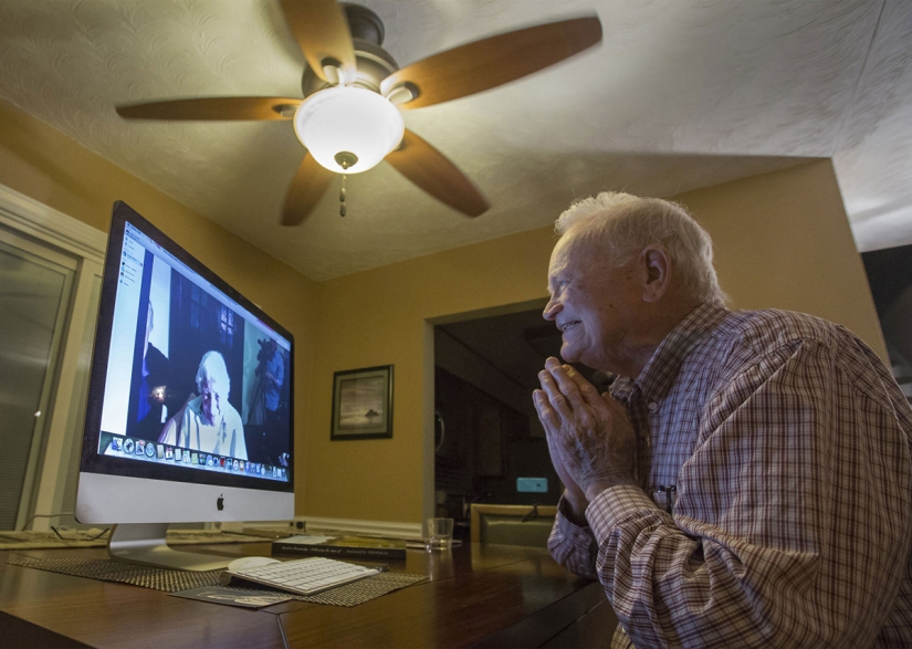 Veterano de guerra encontró a su amada al otro lado del mundo después de 70 años