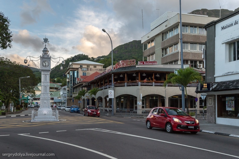Victoria. The only city in the Seychelles