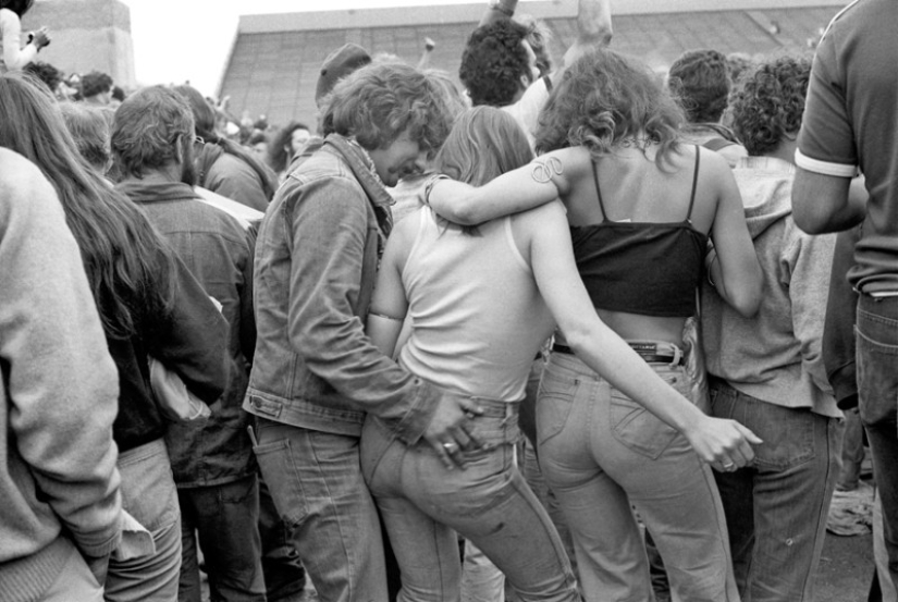 Vieja escuela: cómo los fans de los Stones rockearon en los años 70