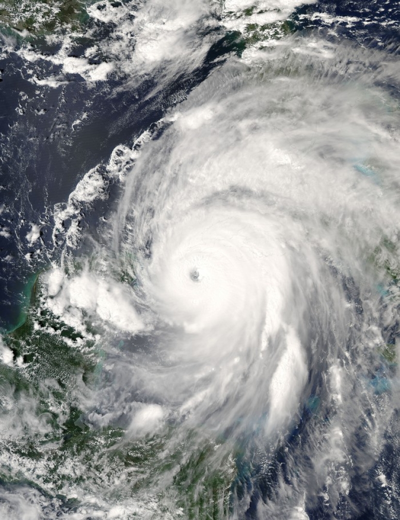 View from space: the most destructive hurricanes in the last 20 years