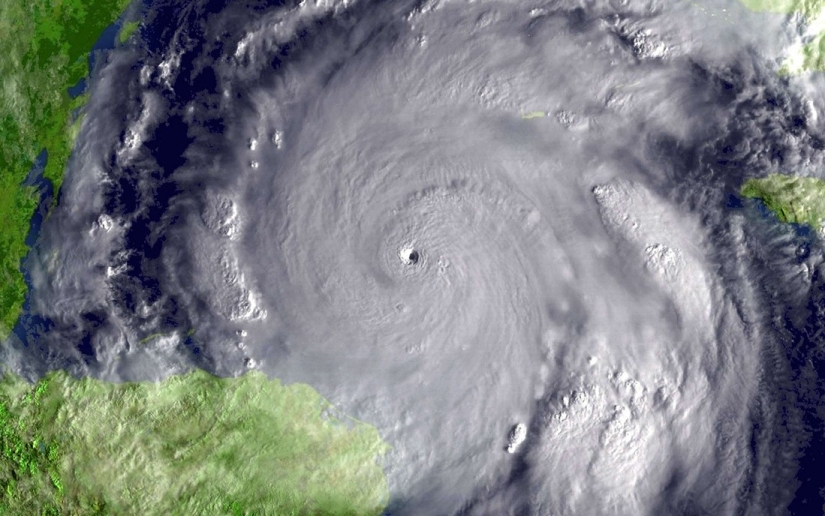 View from space: the most destructive hurricanes in the last 20 years