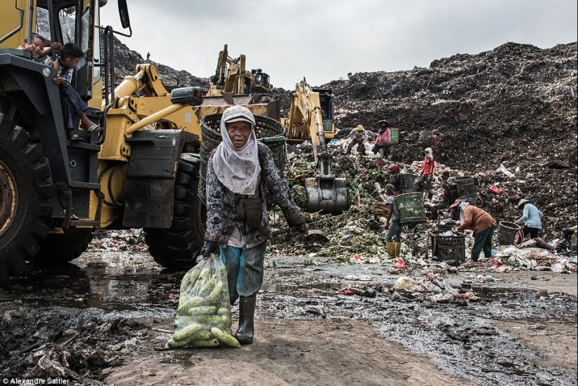 "Vile world": how 3,000 families with children live in a huge landfill