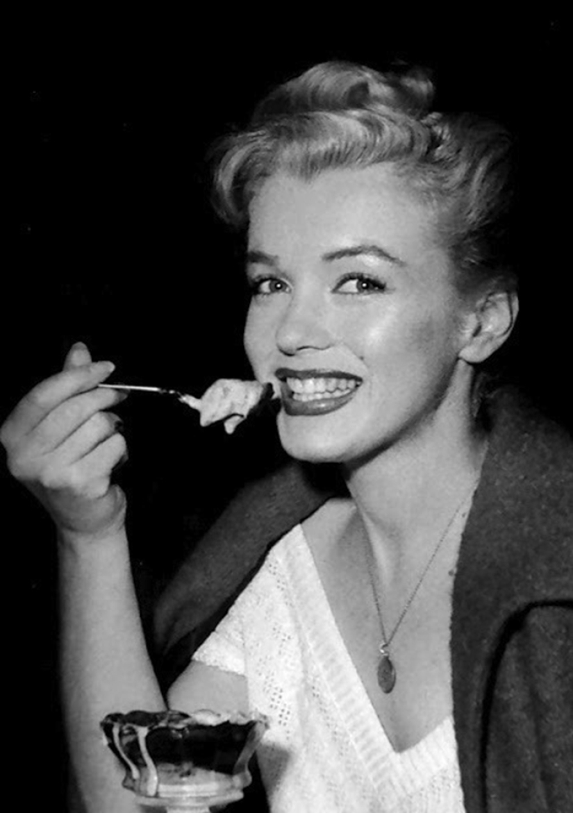 Vintage Photos - Celebrities and Ice Cream