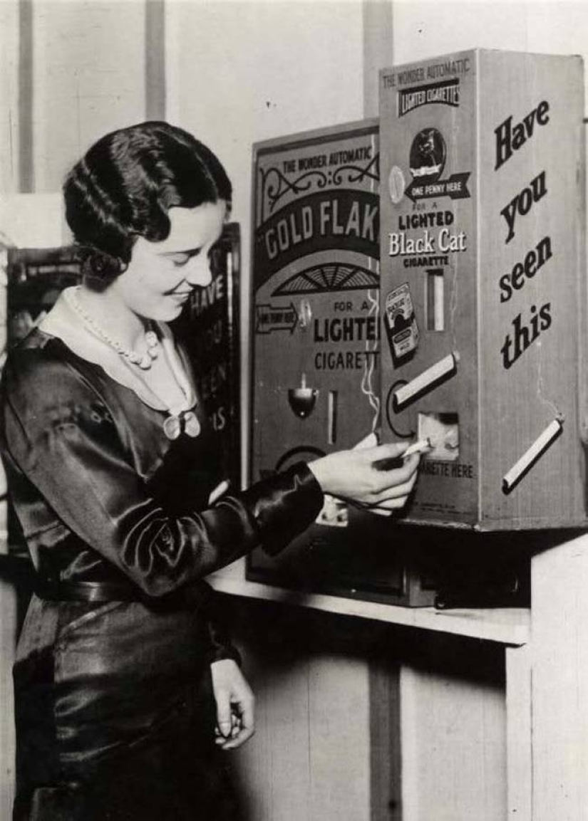 Vintage vending machines