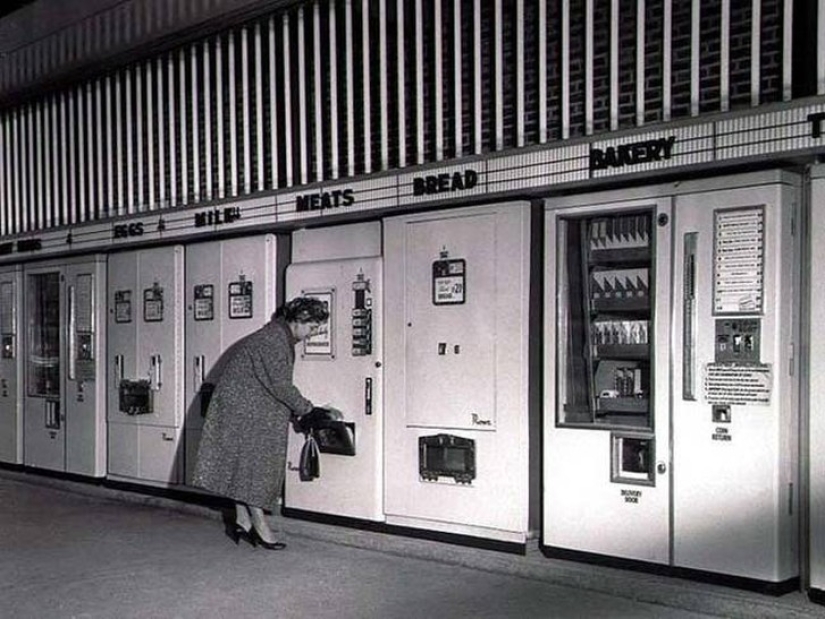 Vintage vending machines