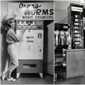 Vintage vending machines