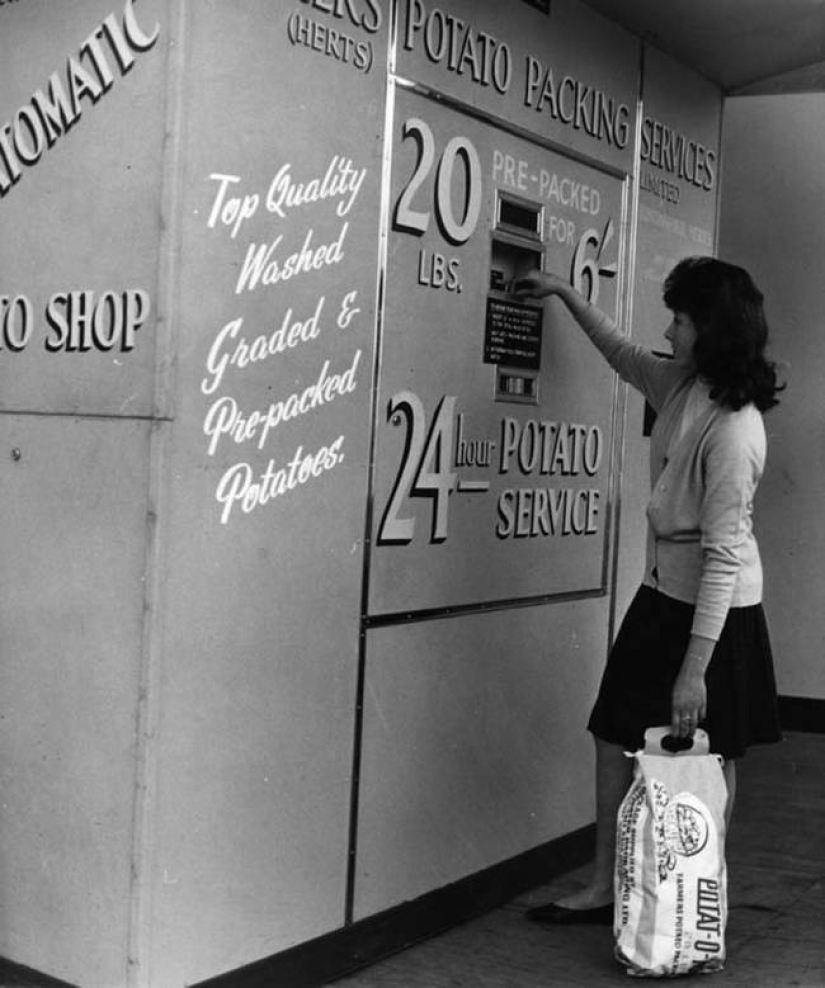 Vintage vending machines