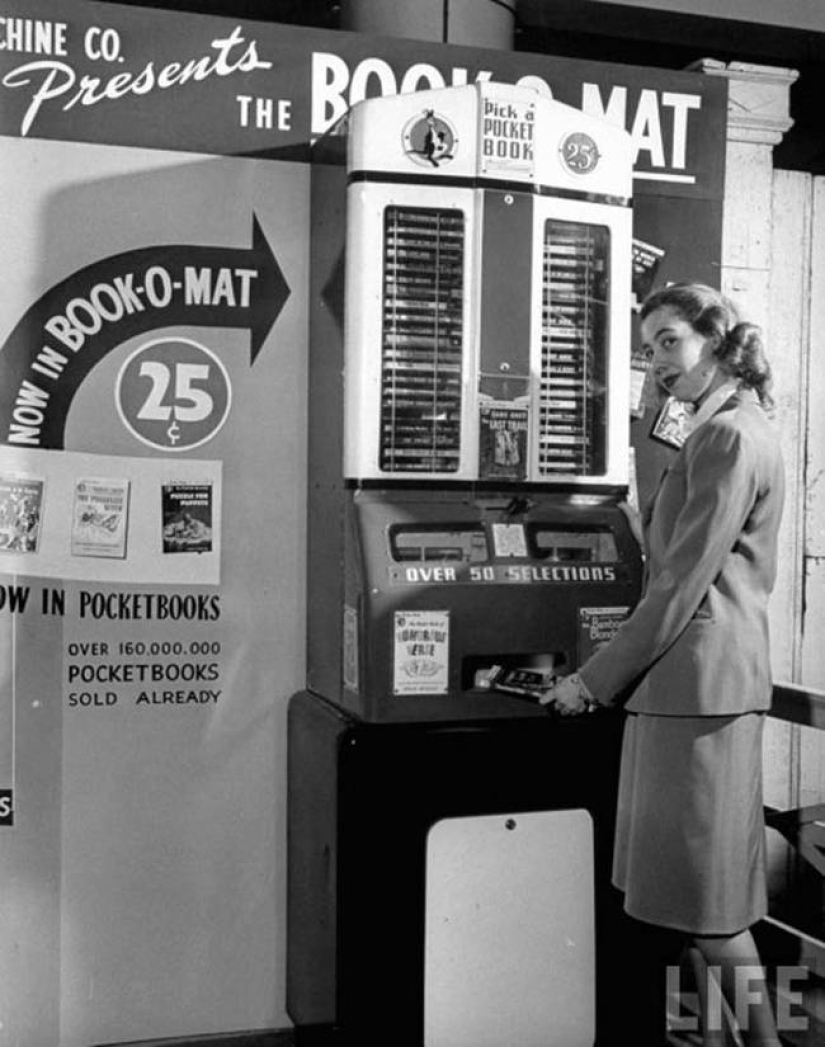 Vintage vending machines