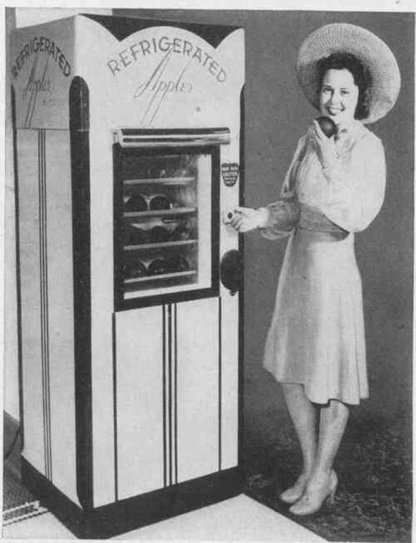 Vintage vending machines