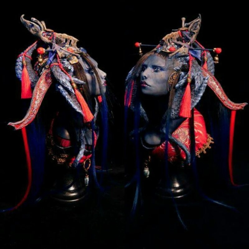 Virginie Ropar y sus esculturas" oscuras"