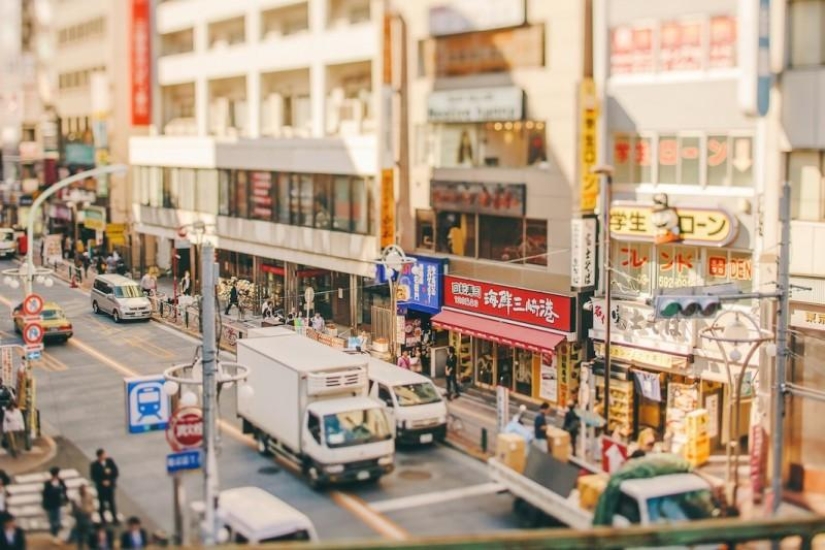 Walk through miniature Tokyo with a master of tilt-shift photography