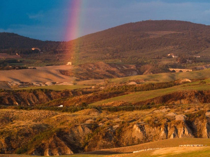 Warm autumn in Tuscany