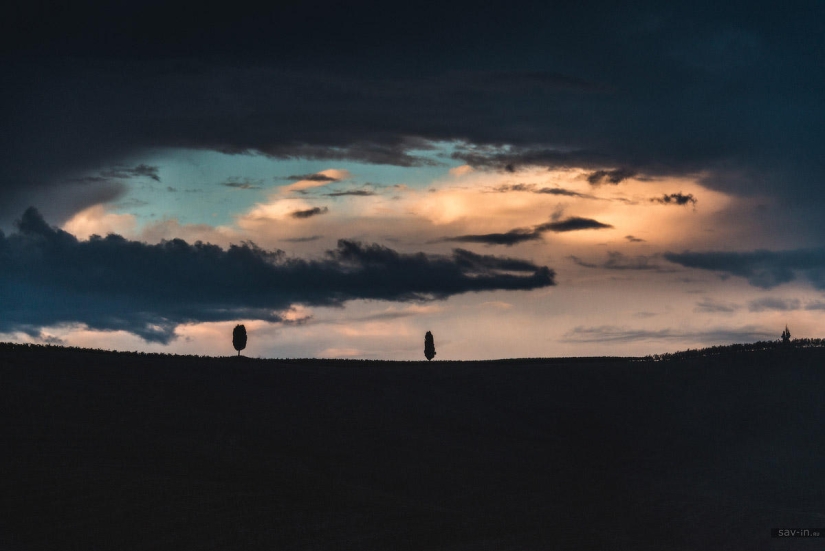 Warm autumn in Tuscany