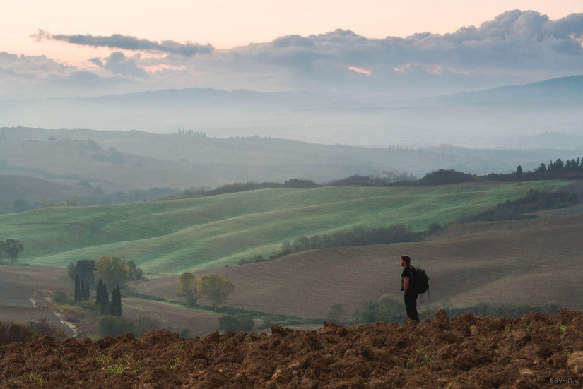 Warm autumn in Tuscany