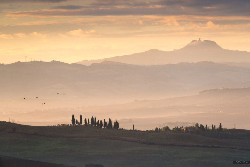 Warm autumn in Tuscany