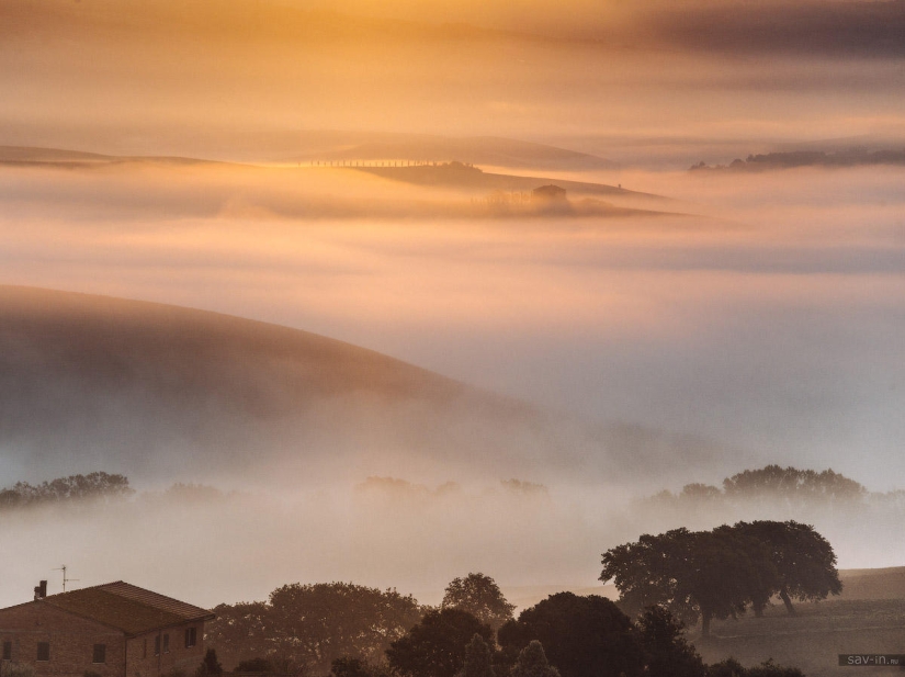 Warm autumn in Tuscany