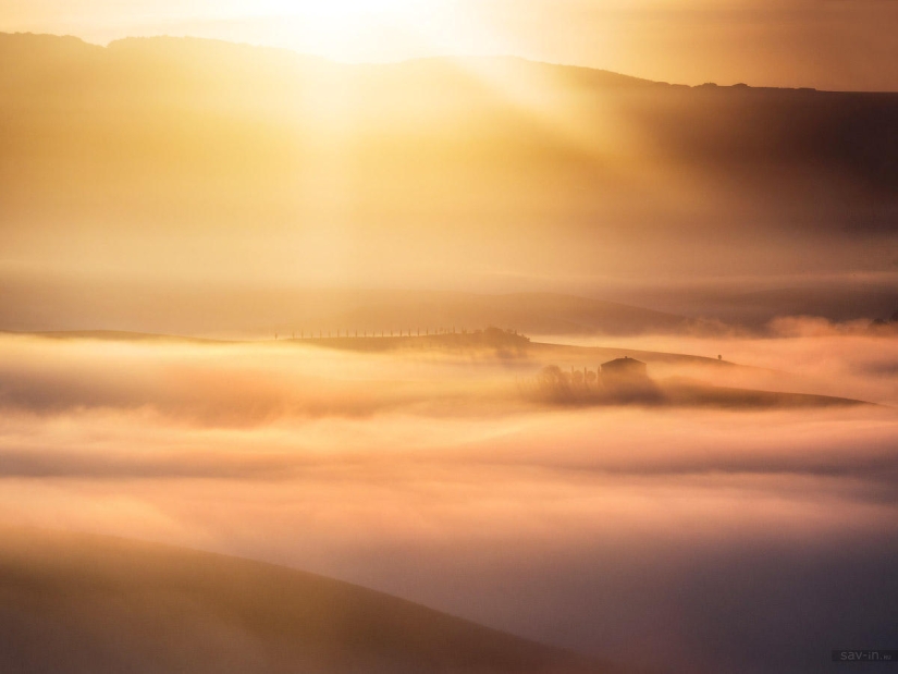 Warm autumn in Tuscany