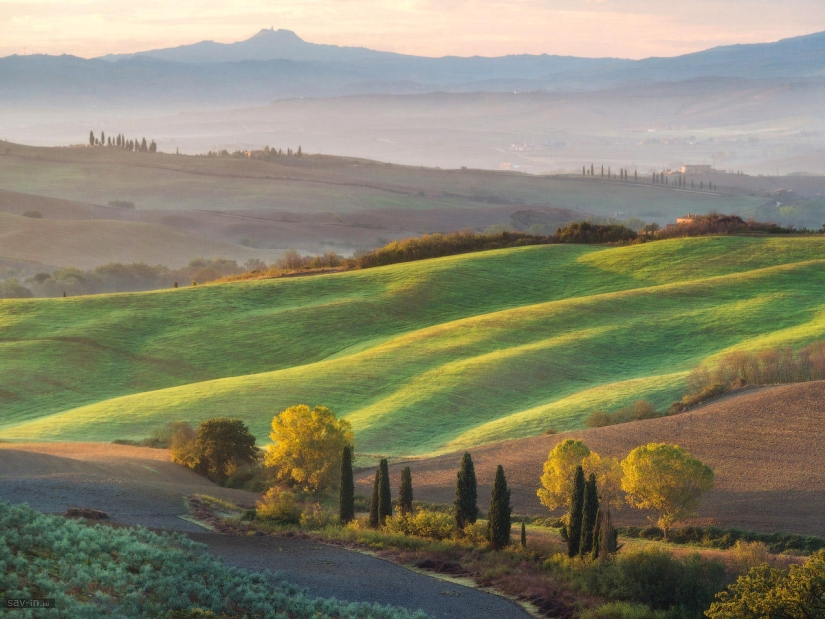 Warm autumn in Tuscany