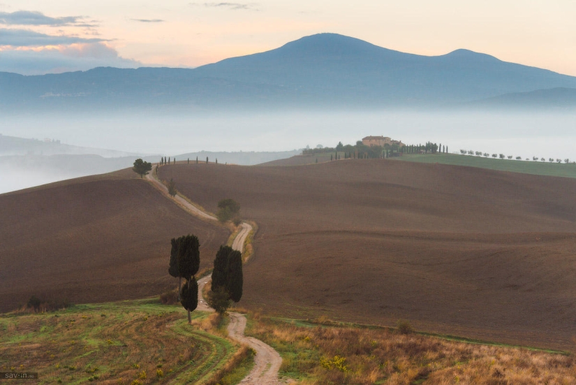 Warm autumn in Tuscany