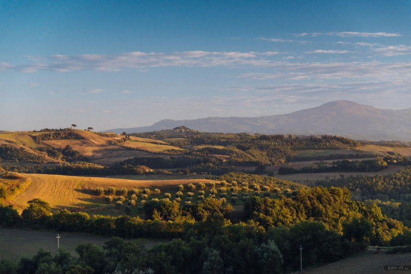 Warm autumn in Tuscany