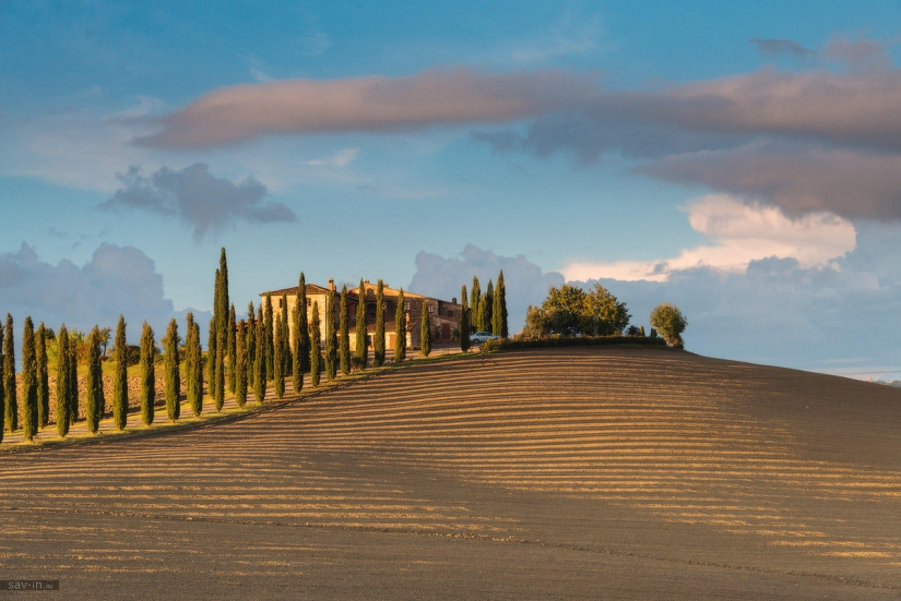 Warm autumn in Tuscany