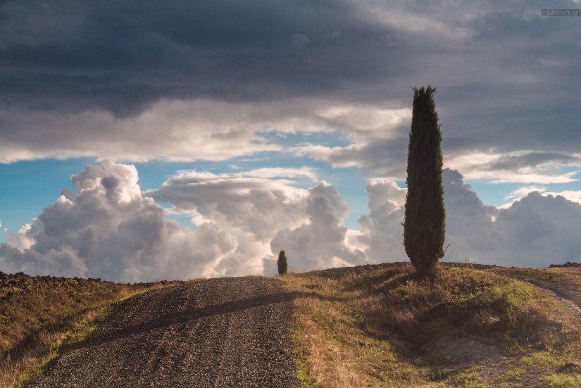 Warm autumn in Tuscany