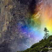 Waterfall "Horse Tail"