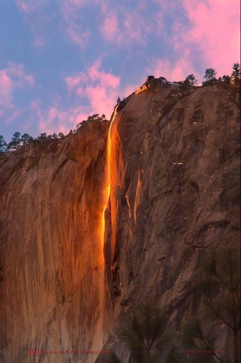 Waterfall &quot;Horse Tail&quot;