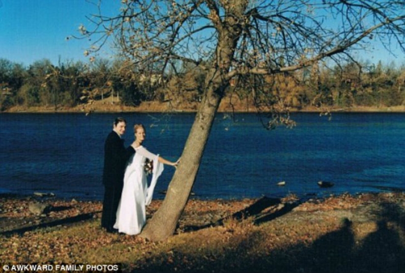 Wedding photos that make it really bitter