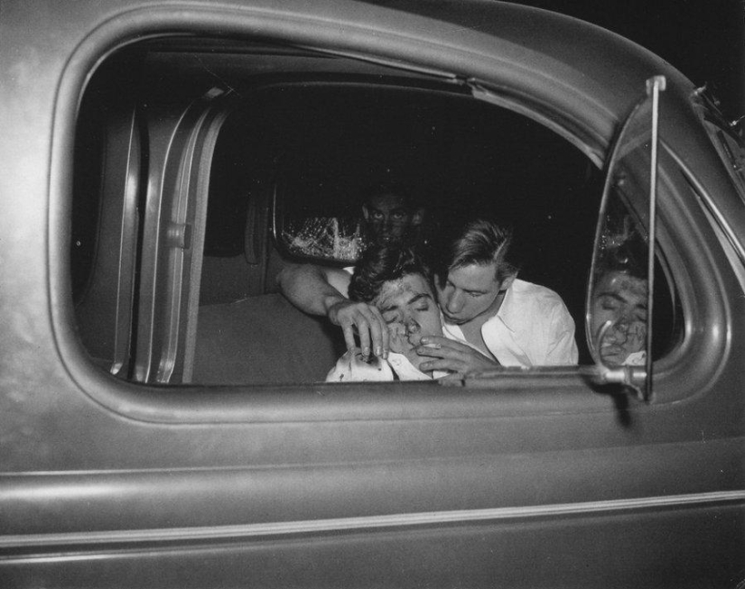 Weegee is a restless photographer who has been everywhere and everywhere