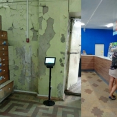 Well done, Internet! Social networks ridiculed the Omsk post office, and it was repaired in a flash
